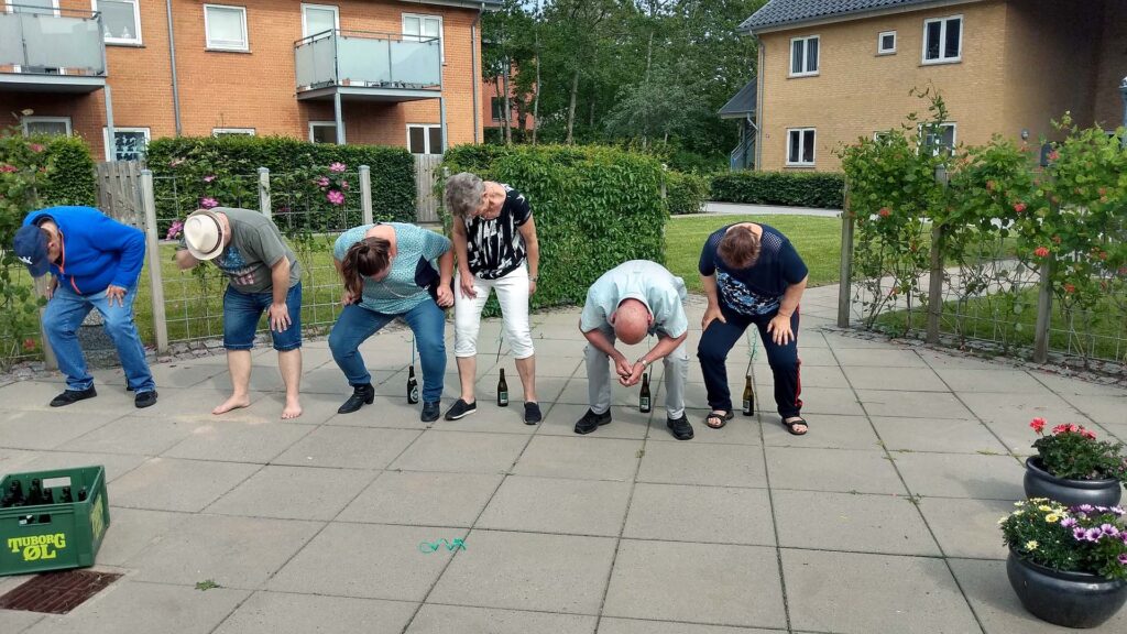 Konkurrence med pen i flaske