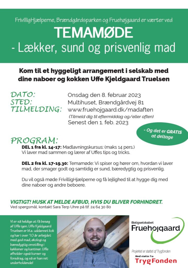 Temamøde om lækker, sund og prisvenlig mad