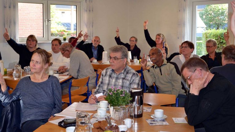 Afstemning på mødet 2018